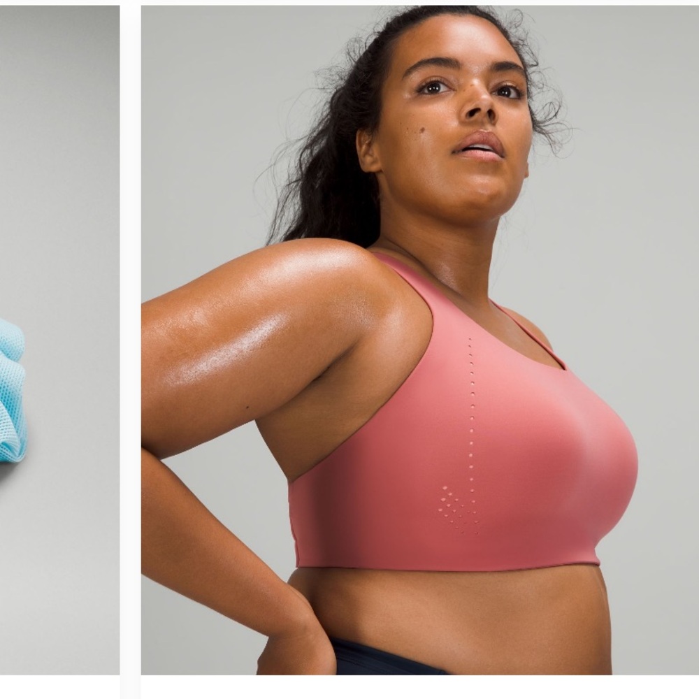 lululemon athletica Pink Sports Bra